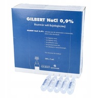 GILBERT NaCl 0,9 % soľný roztok 100 ampuliek x 5 ml
