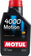 Motorový olej MOTUL 4000 MOTION 15W40 1L