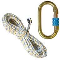 STATIC LINE 40 m IRUDEK s karabínkou STATIC LINE 40 m IRUDEK s karabínkou