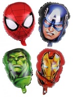 SADA NARODENINOVÝCH BALÓNOV SPIDERMAN HULK 4KS SADA NARODENINOVÝCH BALÓNOV SPIDERMAN HULK 4KS