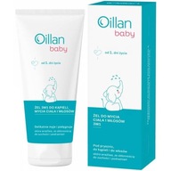 Oillan Baby Gel 3v1 na kúpanie, umývanie tela a vlásky. Oillan Baby Gel 3v1 na kúpanie, umývanie tela a vlásky.