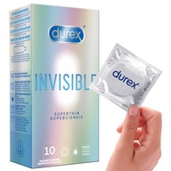 Tenké kondómy DUREX INVISIBLE, maximálna blízkosť