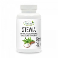 NatVita Stevia pastilky Stevia 60 mg 2000 ks