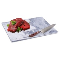 Servírovacia doska z šedého mramoru 40x30cm Servírovacia doska z šedého mramoru 40x30cm