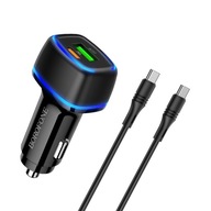PD autonabíjačka + C-C kábel pre Samsung A33 PD autonabíjačka + C-C kábel pre Samsung A33