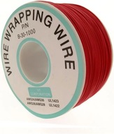 Kynar 30AWG 305m červený drôt Kynar 30AWG 305m červený drôt