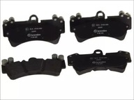 BREMBO Sada brzdových platničiek kotúčové brzdy