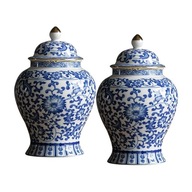 2x keramická váza v čínskom štýle