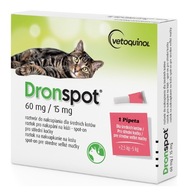 DRONSPOT Drops Deworming Cat 1 pip 2,5kg - 5kg DRONSPOT Drops Deworming Cat 1 pip 2,5kg - 5kg