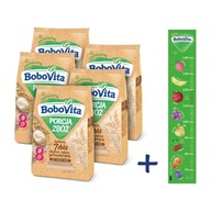 BOBOVITA Porcia cereálií 7 cereálií-jag.5X170g + DARČEK BOBOVITA Porcia cereálií 7 cereálií-jag.5X170g + DARČEK