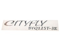 Kolobežka PIAGGIO FLY 125 Side Sticker Zadná strana CITYFLY Kolobežka PIAGGIO FLY 125 Side Sticker Zadná strana CITYFLY