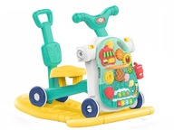 TURQUOISE RIDER INTERAKTÍVNE tlačné chodítko 5 v 1 TURQUOISE RIDER INTERAKTÍVNE tlačné chodítko 5 v 1