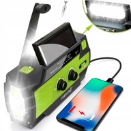 Feegar Oze 2 núdzové rádio solárne dynamo baterka AM FM SOS PB 4000 mAh Feegar Oze 2 núdzové rádio solárne dynamo baterka AM FM SOS PB 4000 mAh