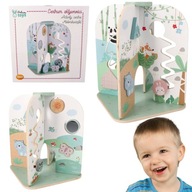 Centrum aktivít pre deti, vzdelávacie bloky, korálky, AdamToys Centrum aktivít pre deti, vzdelávacie bloky, korálky, AdamToys