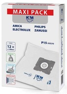 12x TAŠKY P15 MICRO AMICA PHILIPS + 2 FILTRE