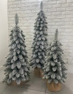 SLIM umelý vianočný stromček v črepníku 110 cm, smrek Zakopane, SNEH PREMIUM SLIM umelý vianočný stromček v črepníku 110 cm, smrek Zakopane, SNEH PREMIUM