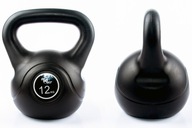 KETTEBELLE BE4FIT 12 KG ČIERNA kettlebell KETTEBELLE BE4FIT 12 KG ČIERNA kettlebell