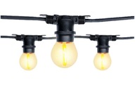 Reťaz 10 metrov + 10 LED žiaroviek na pozemok Reťaz 10 metrov + 10 LED žiaroviek na pozemok