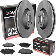 Kotúče a doštičky DACO FRONT pre C5 III C6 607 330x30