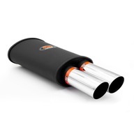 KONCOVÝ TLUMIČ RM MOTORY RM210 2X76mm INŠTALÁCIA 63,5 KONCOVÝ TLUMIČ RM MOTORY RM210 2X76mm INŠTALÁCIA 63,5