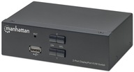 DisplayPort / USB 2.0 KVM prepínač 2x1 4K*60Hz DisplayPort / USB 2.0 KVM prepínač 2x1 4K*60Hz