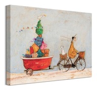 Obraz Sam Toft Ernest, Doris a darčeky 40x30 cm Obraz Sam Toft Ernest, Doris a darčeky 40x30 cm