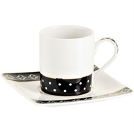 Sada 6 šálok na kávu + PORCELÁNOVÁ cukornička Sada 6 šálok na kávu + PORCELÁNOVÁ cukornička