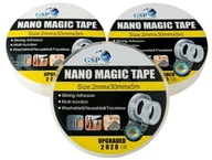 Dvojitá magická páska nano páska (5 m. 30 mm. 2 mm.) Dvojitá magická páska nano páska (5 m. 30 mm. 2 mm.)