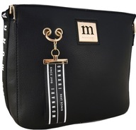 Dámska taška Monnari Messenger s príveskom a logom Premium Collection