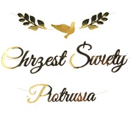 BANNER GARLAND KRST dekorácie KRST + MENO BANNER GARLAND KRST dekorácie KRST + MENO