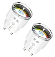 Inteligentná WiFi zásuvka NOUS A1 Smart (2ks) Inteligentná WiFi zásuvka NOUS A1 Smart (2ks)