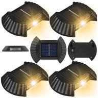 SOLÁRNE ZÁHRADNÉ LAMPY SOLÁRNE LAMPY NÁSTENNÉ 4 ks SOLÁRNE ZÁHRADNÉ LAMPY SOLÁRNE LAMPY NÁSTENNÉ 4 ks
