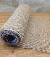 5 metrov Jutový behúň na stôl 25 cm široký 180 g/m2 5 metrov Jutový behúň na stôl 25 cm široký 180 g/m2