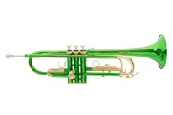 Roy Benson Trumpet oblečený ako Bb TR-101E, zelená