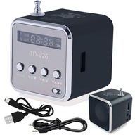Prenosné nabíjacie LED kuchynské FM rádio s reproduktorom + bluetooth Prenosné nabíjacie LED kuchynské FM rádio s reproduktorom + bluetooth