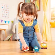 Autá B.Toys s mäkkým pohonom - Policajné auto, Autobus, Pickup Autá B.Toys s mäkkým pohonom - Policajné auto, Autobus, Pickup