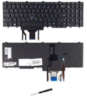 Klávesnica DELL E5550 E5570 E5580 s LED podsvietením Klávesnica DELL E5550 E5570 E5580 s LED podsvietením