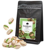 Ochutené kávové zrná PISTÁCIE 200g 100% Arabica čerstvo pražená Baumgart