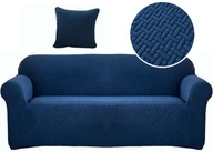 POTAH NA POHOVKU ELASTICKÁ ŽAKÁROVÁ RYBÍ KOST PREMIUM 145-185