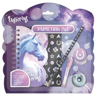 DIÁR 2V1 S VISIACÍM ZÁMKOM + SÚPRAVA UNICORN UNIVERSE PRE DIEŤA DIÁR 2V1 S VISIACÍM ZÁMKOM + SÚPRAVA UNICORN UNIVERSE PRE DIEŤA