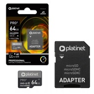 Pamäťová karta microSDXC 64GB 90MB/s + SD adaptér Pamäťová karta microSDXC 64GB 90MB/s + SD adaptér