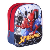 Malý 3D predškolský batoh Spiderman pre chlapca