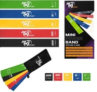 SET 5 ODPOROVÝCH GRUH NA CVIČENIE ODOLNÝ MINI BAND FITNESS ODOLNOSŤ 1-20 kg SET 5 ODPOROVÝCH GRUH NA CVIČENIE ODOLNÝ MINI BAND FITNESS ODOLNOSŤ 1-20 kg