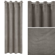 Dekoračný záves 140x250 Velvet Milo Popiel Dekoračný záves 140x250 Velvet Milo Popiel