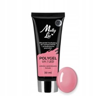 Molly Lac POLY GEL ACRYL GEL stavebný Pivoňka 30ml Molly Lac POLY GEL ACRYL GEL stavebný Pivoňka 30ml