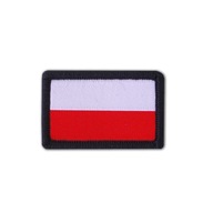 Rukávový znak Polish Flag, lemovaný suchým zipsom, menší 4,5 x 3 cm Rukávový znak Polish Flag, lemovaný suchým zipsom, menší 4,5 x 3 cm