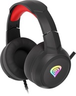 Slúchadlá GENESIS Neon 200 RGB Čierno-červené Slúchadlá GENESIS Neon 200 RGB Čierno-červené