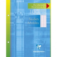 Clairefontaine štvorcové listy A5 50 listov E5B110 Clairefontaine štvorcové listy A5 50 listov E5B110