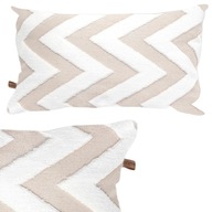 Dekoračná obliečka na vankúš 30X50 ETNO Punch Plush béžová Dekoračná obliečka na vankúš 30X50 ETNO Punch Plush béžová