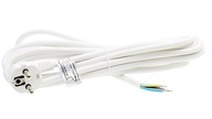 Pripojovací kábel, kábel so zástrčkou, 10m, 3x1,5, biely Pripojovací kábel, kábel so zástrčkou, 10m, 3x1,5, biely